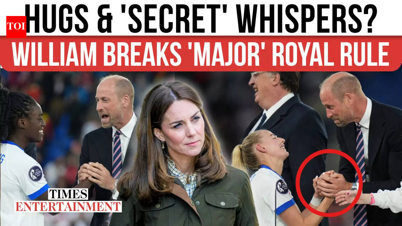William BREAKS Royal Rule With Hug | Lip Reader EXPOSES SHOCKING ...
