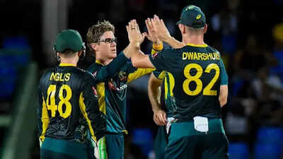 WI vs AUS: Australia thrash West Indies 5-0 in T20I series, become first team to achieve unique feat