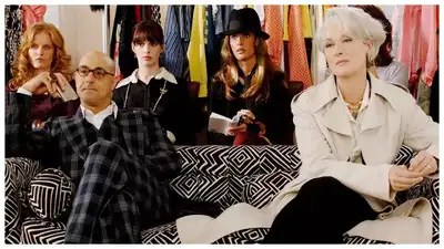 Meryl Streep and Stanley Tucci reunite with Anne Hathaway for 'The Devil Wears Prada 2'; Angry fans SLAM leaked set pics: 'We're gonna see whole movie before it releases'