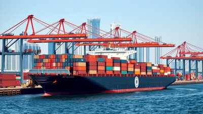 Representative AI image India’s Q1 trade shines: Core merchandise exports up 7.2 per cent; rupee, forex reserves show resilience, says Economic Affairs department