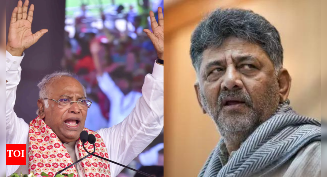 'Nothing wrong in conveying emotions': Shivakumar defends Kharge's 'overlooked for CM' remark; but cautions against public expression