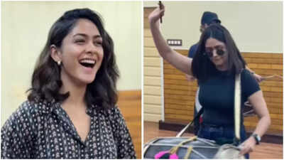 'Son of Sardaar 2': Mrunal Thakur shares her unique experience learning to play dhol; calls it 'Tiring, Thrilling, and So Special'