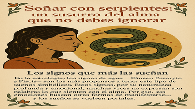 Soñar con serpientes: lo que tu alma podría estar tratando de decirte