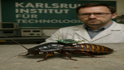 Cucarachas con mochilas de inteligencia artificial: la nueva (y desconcertante) apuesta tecnológica de Alemania