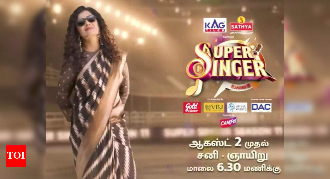 Super Singer season 11: Anuradha Sriram to represent Kongu Thamizh in ...