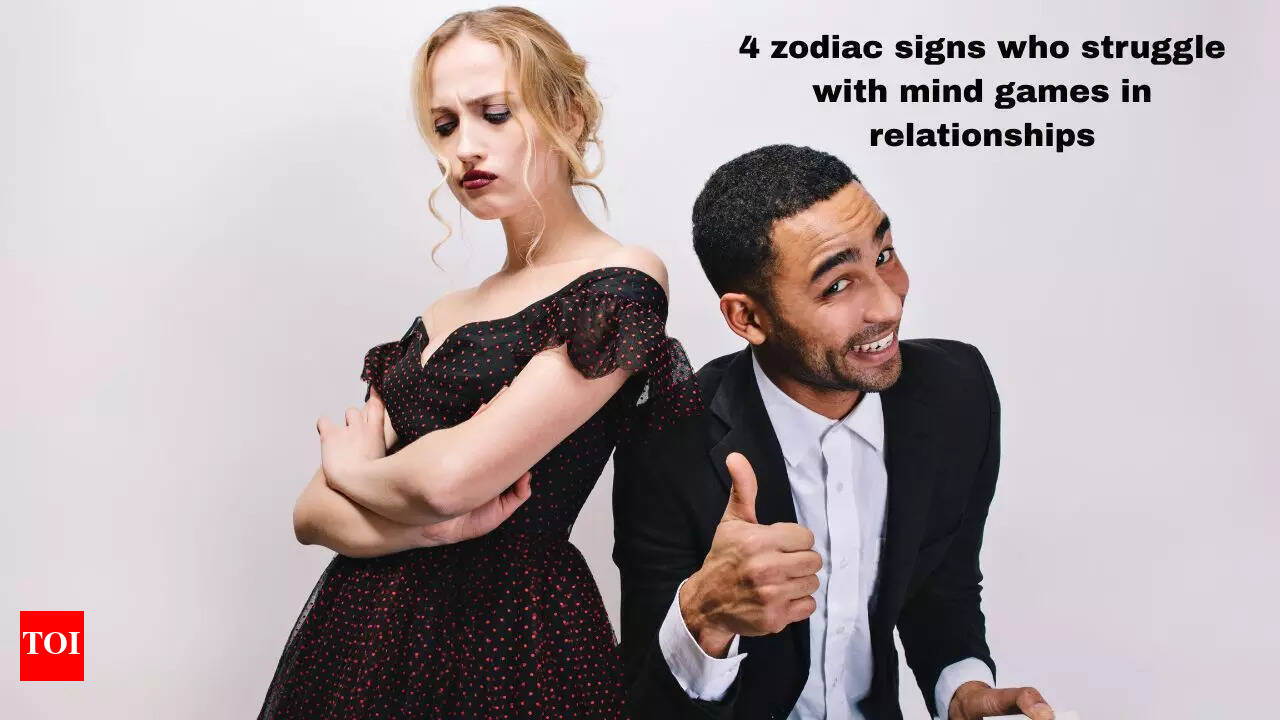4 zodiac signs who struggle with mind games in relationships | - Times of  India