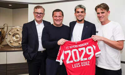  Bayern Munich complete Luis Diaz signing from Liverpool for €75 million