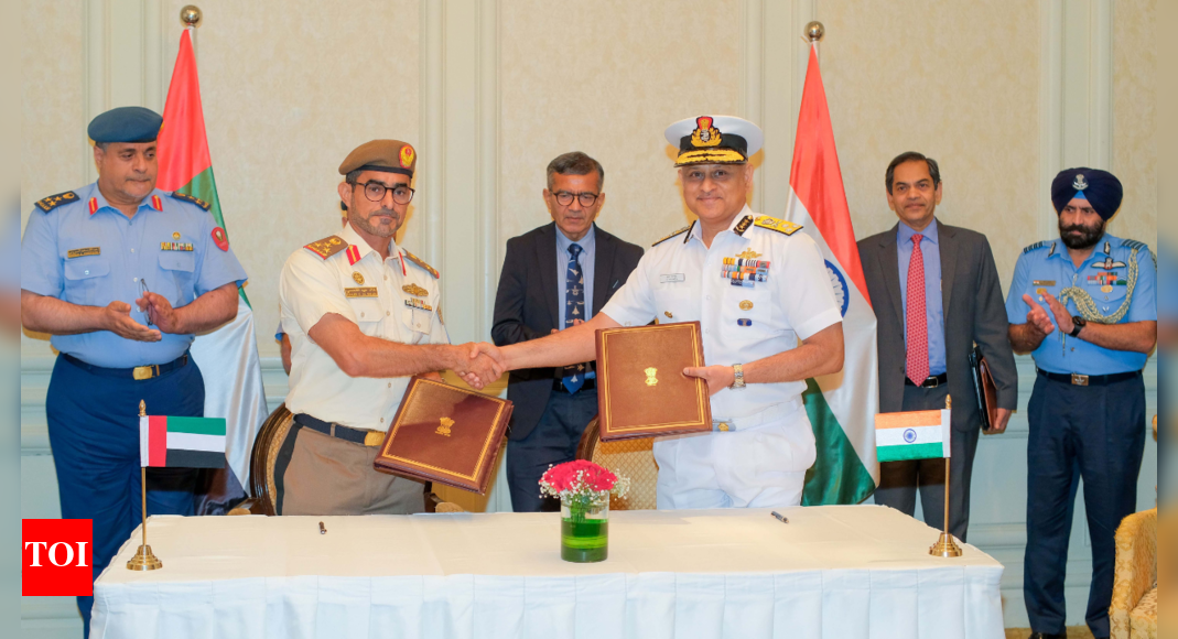 India, UAE to further enhance bilateral defence ties