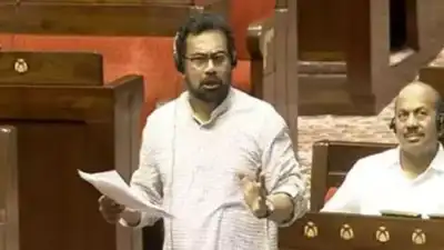 'We want our PM to come forward and say that Trump is saying rubbish,' says John Brittas in Rajya Sabha