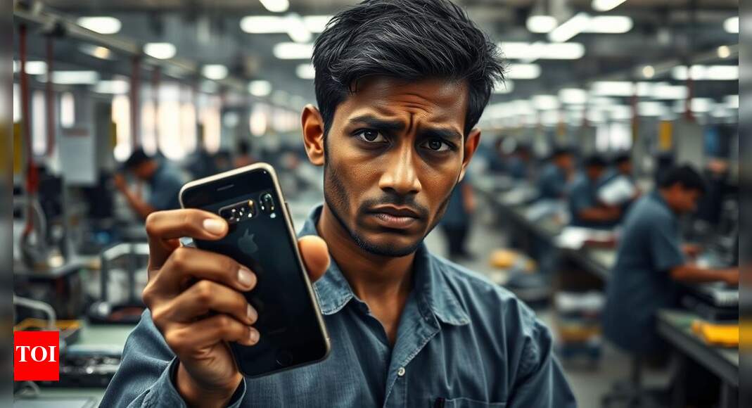 iPhone blowback: 25% US duty triggers alarm; India’s export growth & Apple’s shift at risk