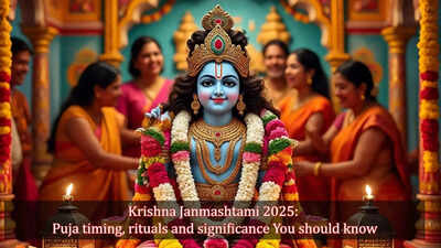 Krishna Janmashtami 2025: Puja timing, rituals and significance you should know