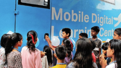'Umeed on Wheels': Blue bus rolls into Delhi’s slums, bringing digital learning and a ray of hope to children left behind