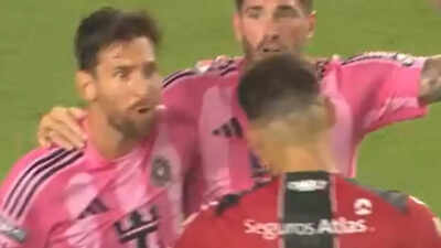Watch: Crazy scenes! Lionel Messi explodes at opponent after dramatic last-second assist seals Inter Miami’s Leagues Cup win