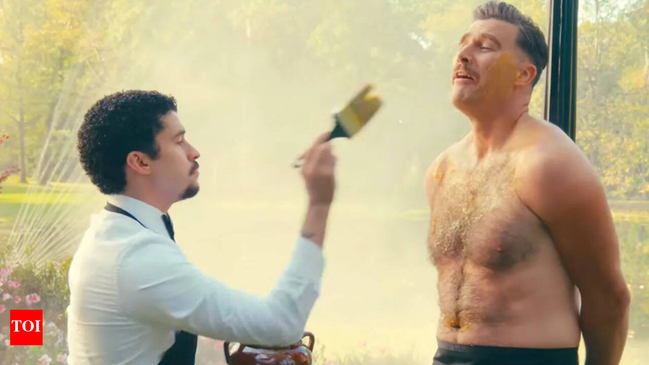 Funny as hell”: Travis Kelce goes shirtless in Happy Gilmore 2 with Bad  Bunny, Adam Sandler and a Taylor Swift twist | NFL News - Times of India