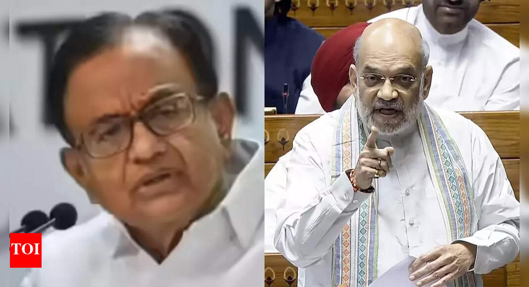 'Insinuation, lie, and distortion': Chidambaram rebuts Amit Shah’s Afzal Guru death sentence claim; clarifies mercy petition was pending