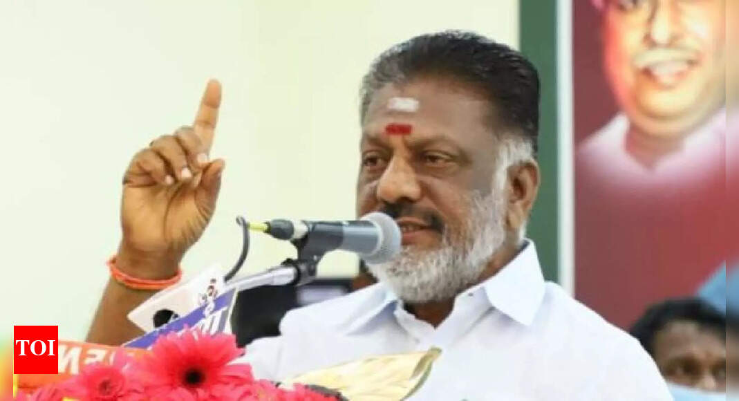 ‘No longer with NDA’: Former Tamil Nadu chief minister O Panneerselvam-led AIADMK faction ends ties with BJP