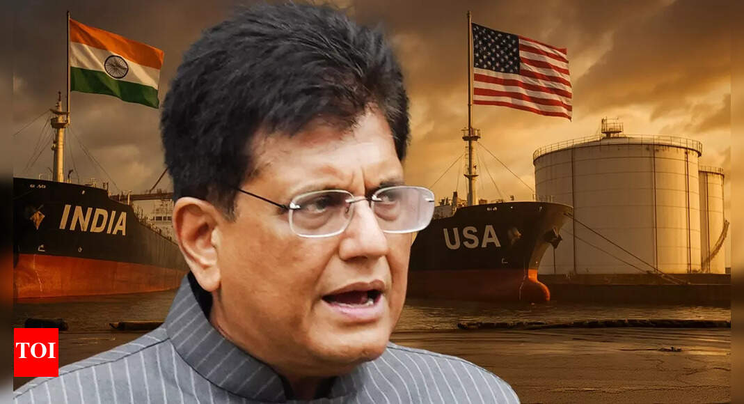 ‘India set to be third largest economy’, says Piyush Goyal after Donald Trump’s ‘dead economy’ jibe; reiterates national interest important – Times of India