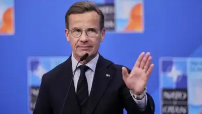  Swedish PM urges EU to suspend trade ties with Israel; calls for unrestricted humanitarian aid