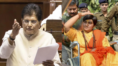 Evening news wrap: Goyal's 'economy' check after Trump's remarks; all 7 acquitted in Malegaon bomb blast case and more