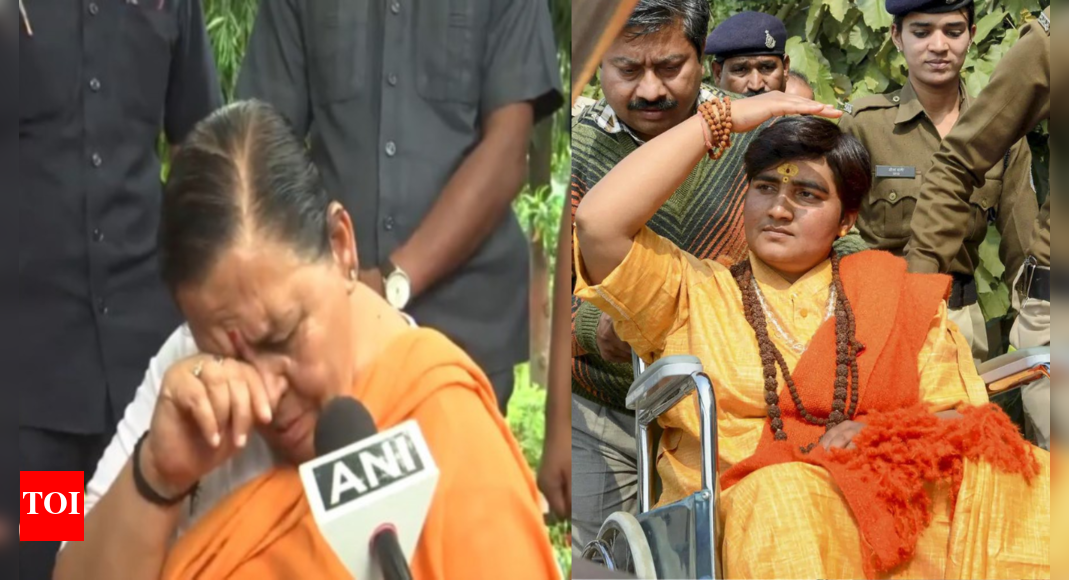 'The way she was tortured ... ': Uma Bharti remembers Pragya Thakur's jail time; hails Malegaon blast verdict