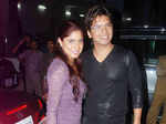 Shaan with wife