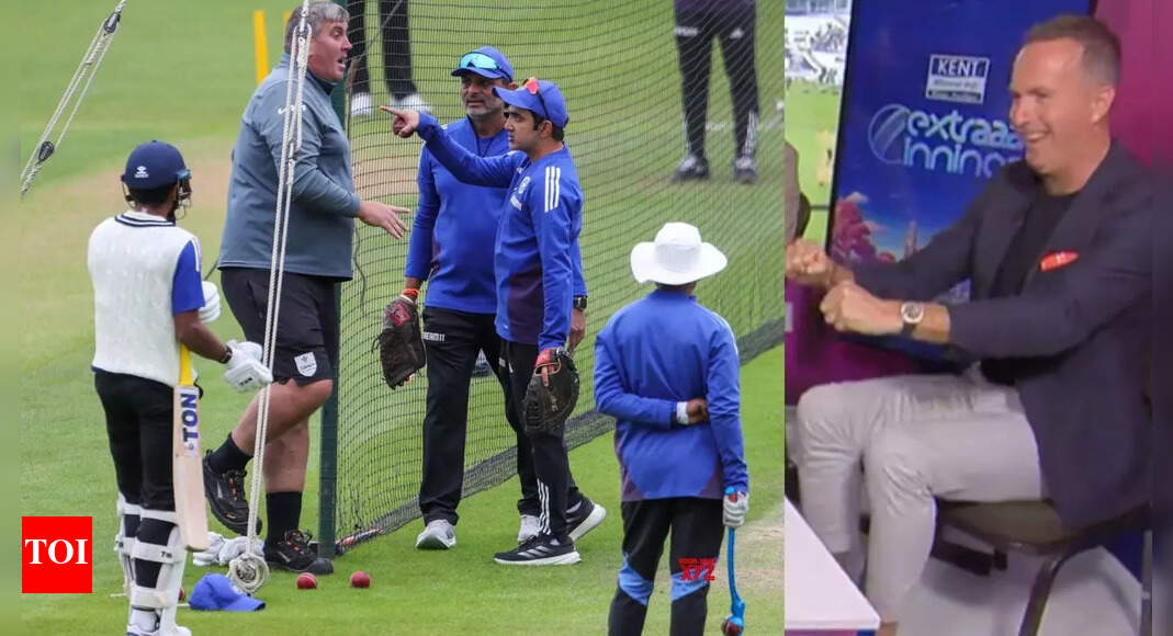 IND vs ENG: Ex-England captain mocks The Oval curator after recent bust-up with Gambhir - Watch