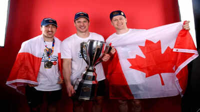 Brad Marchand enjoys his day with Stanley Cup alongside Nova Scotia stars Sidney Crosby and Nathan MacKinnon