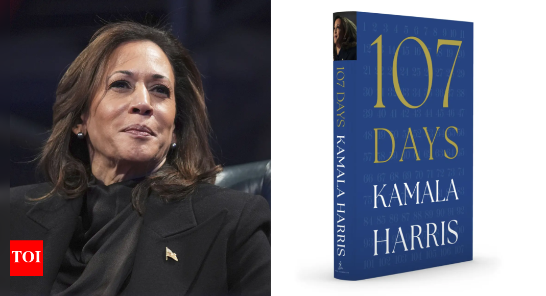'107 Days': Kamala Harris to publish book this September; memoir on 'shortest presidential run in modern history'