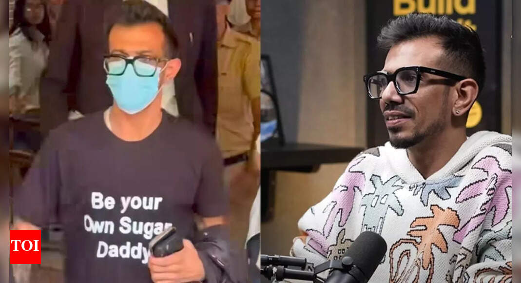 ‘I just wanted to … ‘: Yuzvendra Chahal explains viral ‘be your own sugar daddy’ tee during Dhanashree Verma divorce saga | Cricket News – Times of India