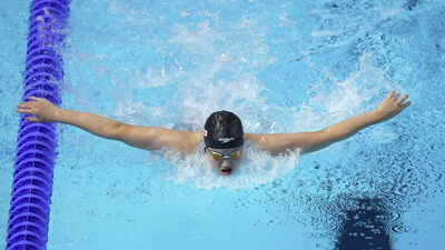 China's 12-year-old Yu Zidi began swimming to beat the heat, becomes youngest to win World Championships medal