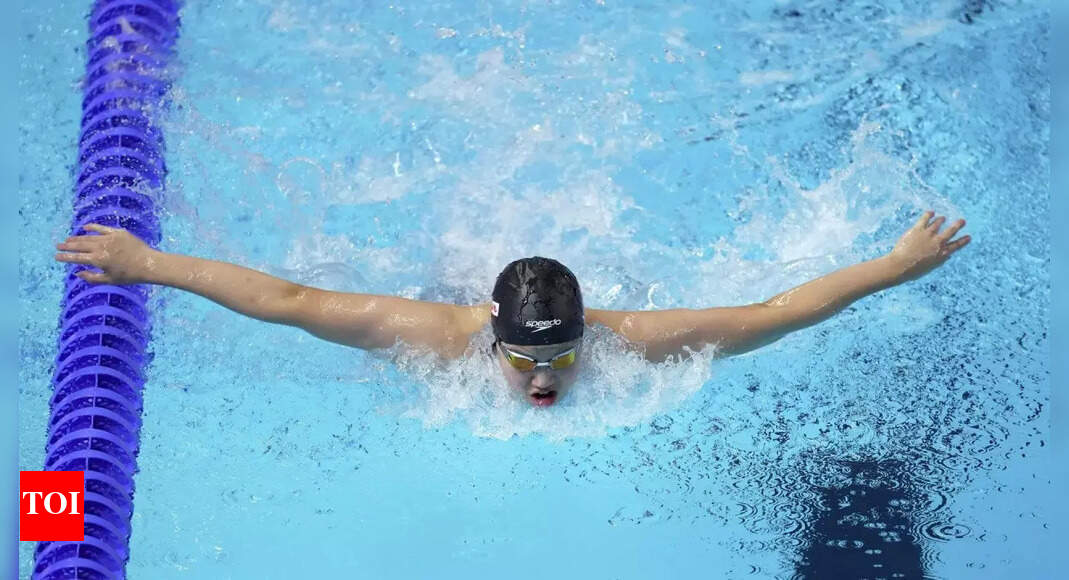 China's 12-year-old Yu Zidi began swimming to beat the heat, becomes youngest to win Worlds medal