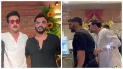 Ranbir Kapoor teases Arjun Kapoor on friendly day out; Jokes about dinner plans: “Isko bol khaana khilaane”