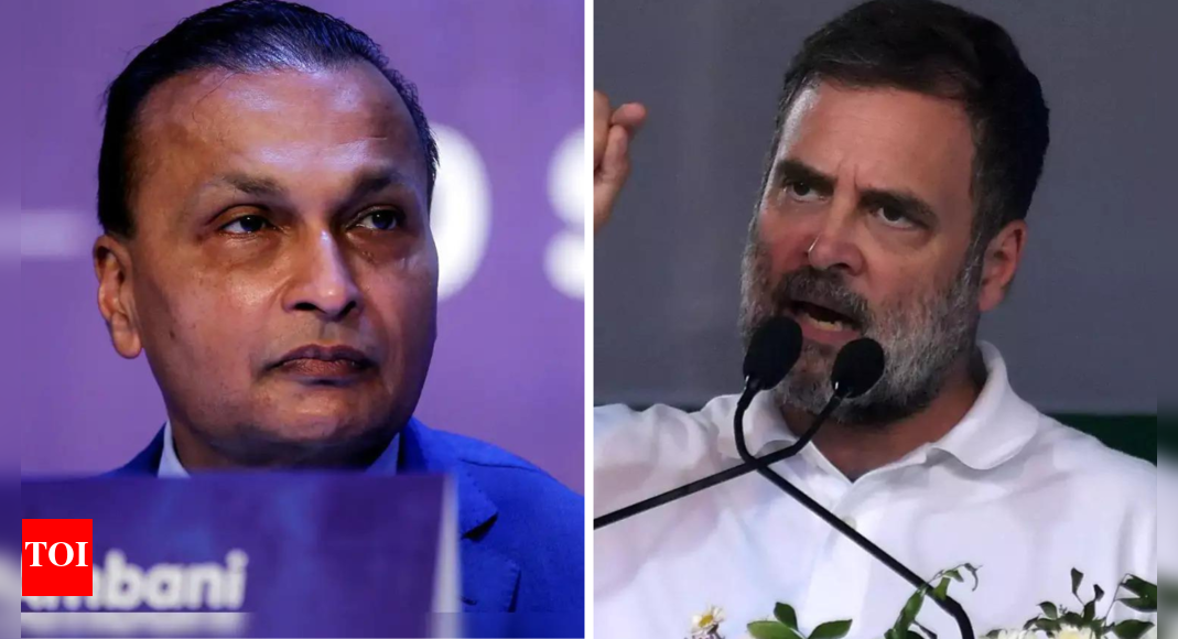 ‘Many laughed. Few believed’: Congress attacks govt over ED raids on Anil Ambani; recalls Rahul’s old charge