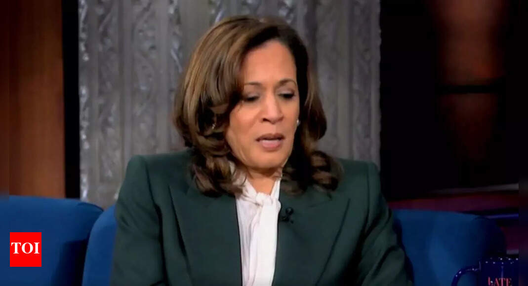 Kamala recounts painful experience of losing to Trump: Watch