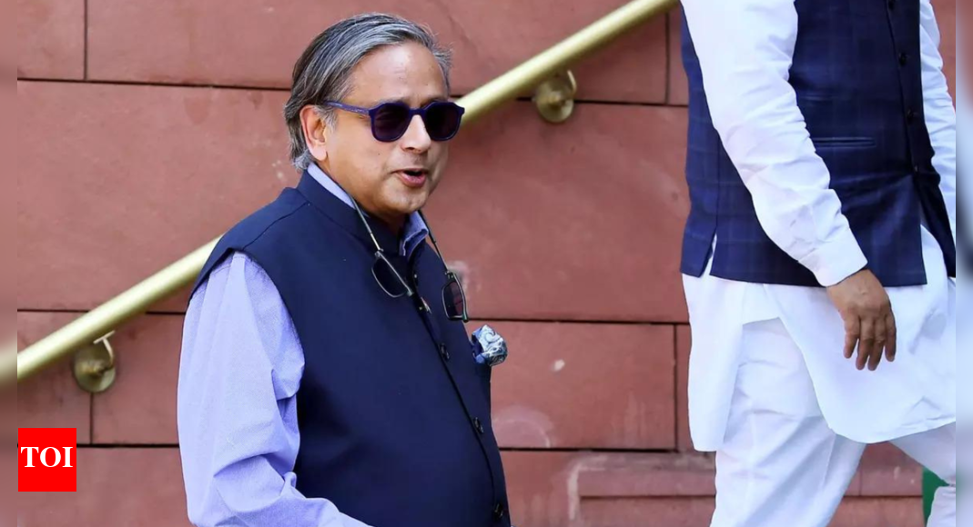 'Not the case': Tharoor on Trump's 'dead economy' jab; counters Rahul again