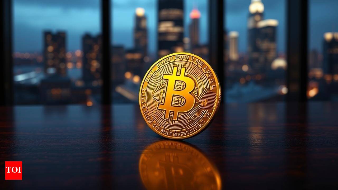 Trump tariff jitters: Bitcoin dips below Rs 115,200; crypto market cap down  by 3.82% - Times of India