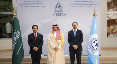 Saudi minister visits INTERPOL HQ: What to know about the €1m pledge and regional bureau plan