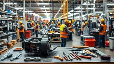 AI-generated image India’s manufacturing growth hits 16-month high: PMI for July jumps to 59.1; sales, output surge despite confidence level dip
