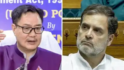 ‘Dead economy’ remark: Kiren Rijiju’s ‘not a child’ jibe at Rahul Gandhi; calls out ‘anti-India’ stance