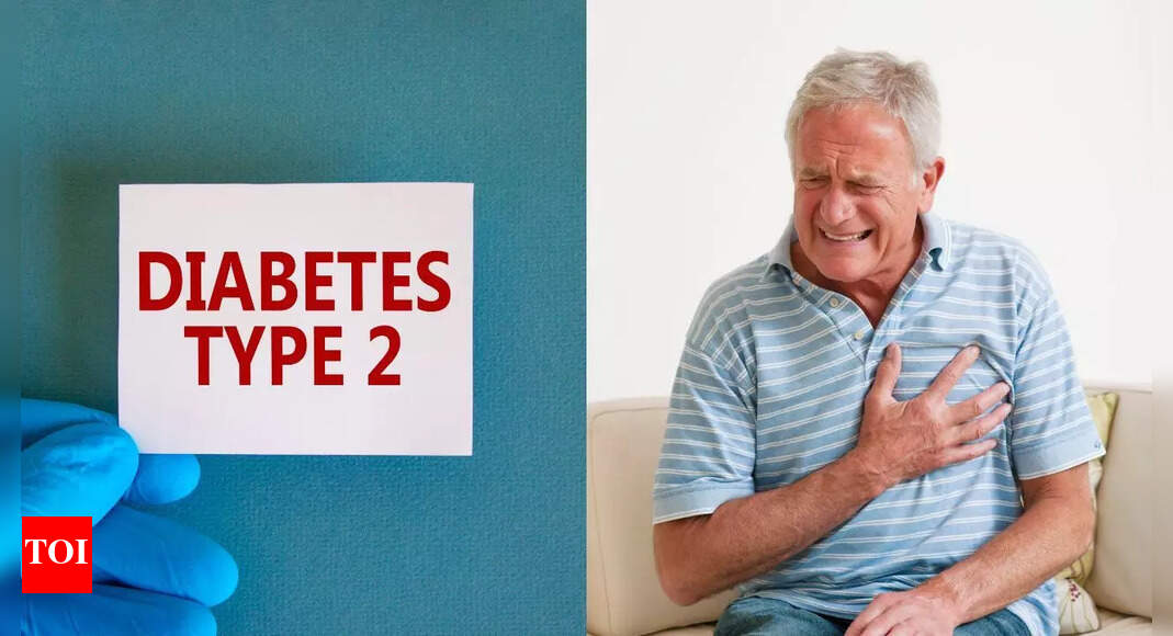 Silent heart attacks in people with type 2 diabetes; here’s what you need to know | – Times of India