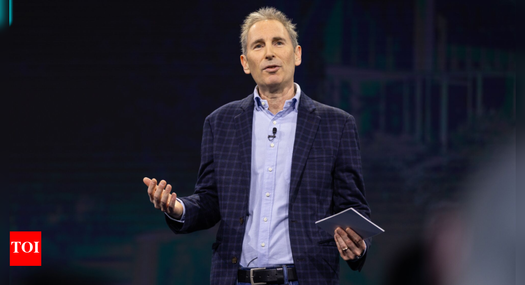 Amazon CEO Jassy: 'Having AI do a lot of the coding for us … allows employees to…'