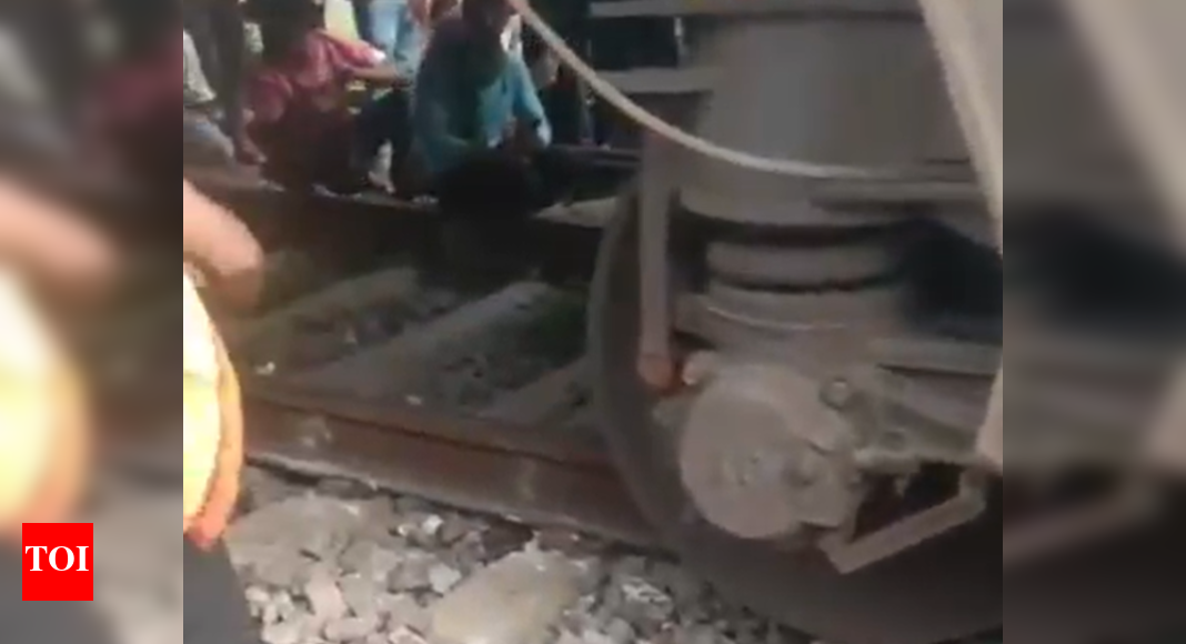 Close call: Two coaches of Sabarmati Express derail; passengers safe