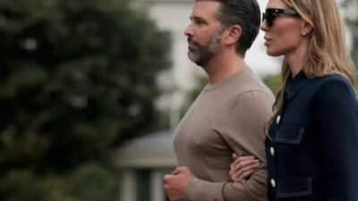 Donald Trump Jr's chest photo goes viral, he asks American Eagle to call him amid Sydney Sweeney row; his girlfriend reacts