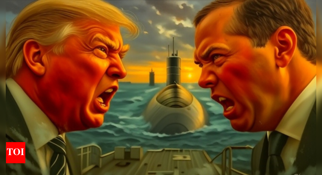 War of words: Trump deploys 2 nuclear subs over 'provocative' remarks by ex-Russian prez