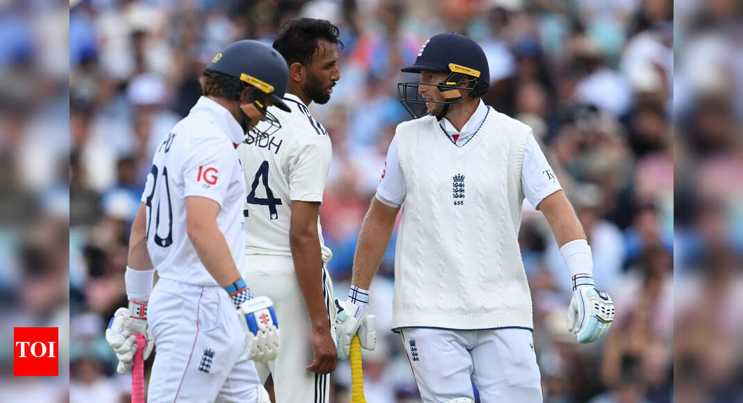 Root vs Krishna - England batting coach reacts to fiery on-field moment