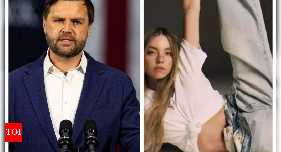 Calling people Nazi for thinking Sydney Sweeney is beautiful': JD Vance  reacts to American Eagle's jeans row - Times of India