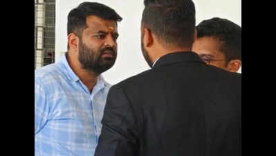 Rape case: Prajwal Revanna holds back tears after conviction; no family member present in court