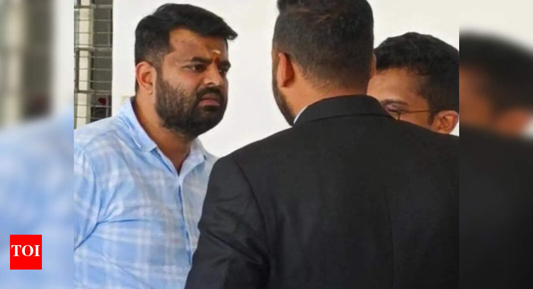 Prajwal Revanna holds back tears after conviction; no family member present in court