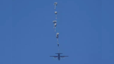 126 packages, six countries: Israel airdrops aid in Gaza; dismisses 'starving' Palestinians claims