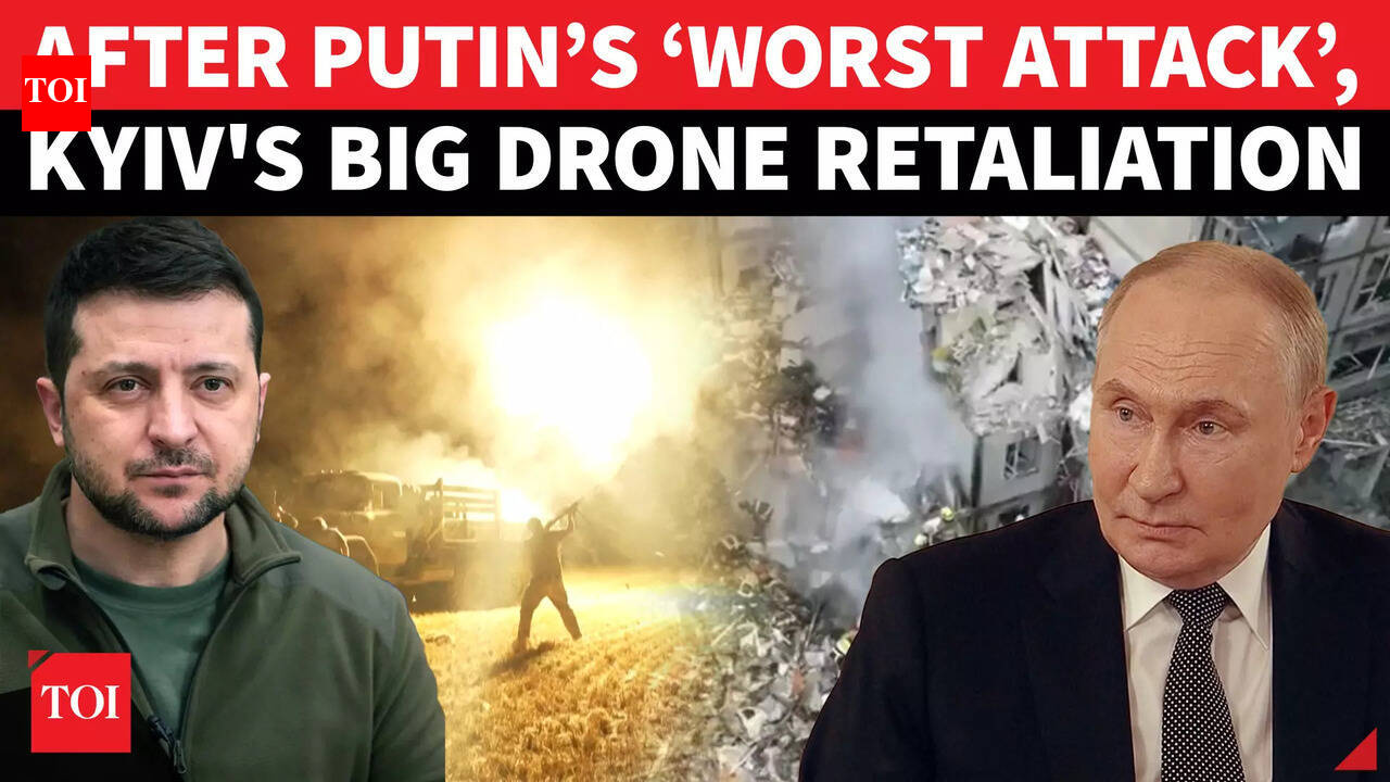Ukraine Launches MASSIVE Drone Attack On Russia; 3 Killed, Over 100 ...